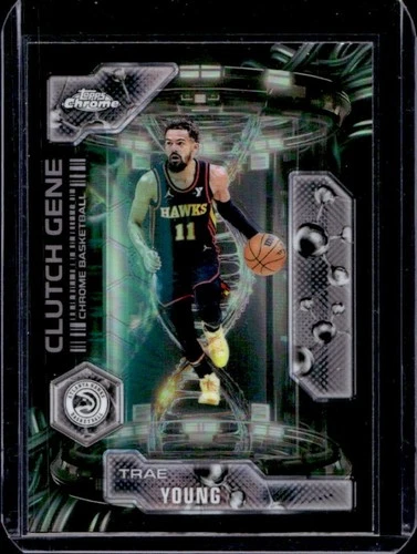 2025 Topps Chrome Trae Young Refractors (RAW)
