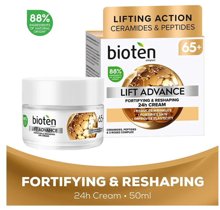 Bioten Lift Advance 65+ Fortifying & Reshaping 24h Cream 50ml