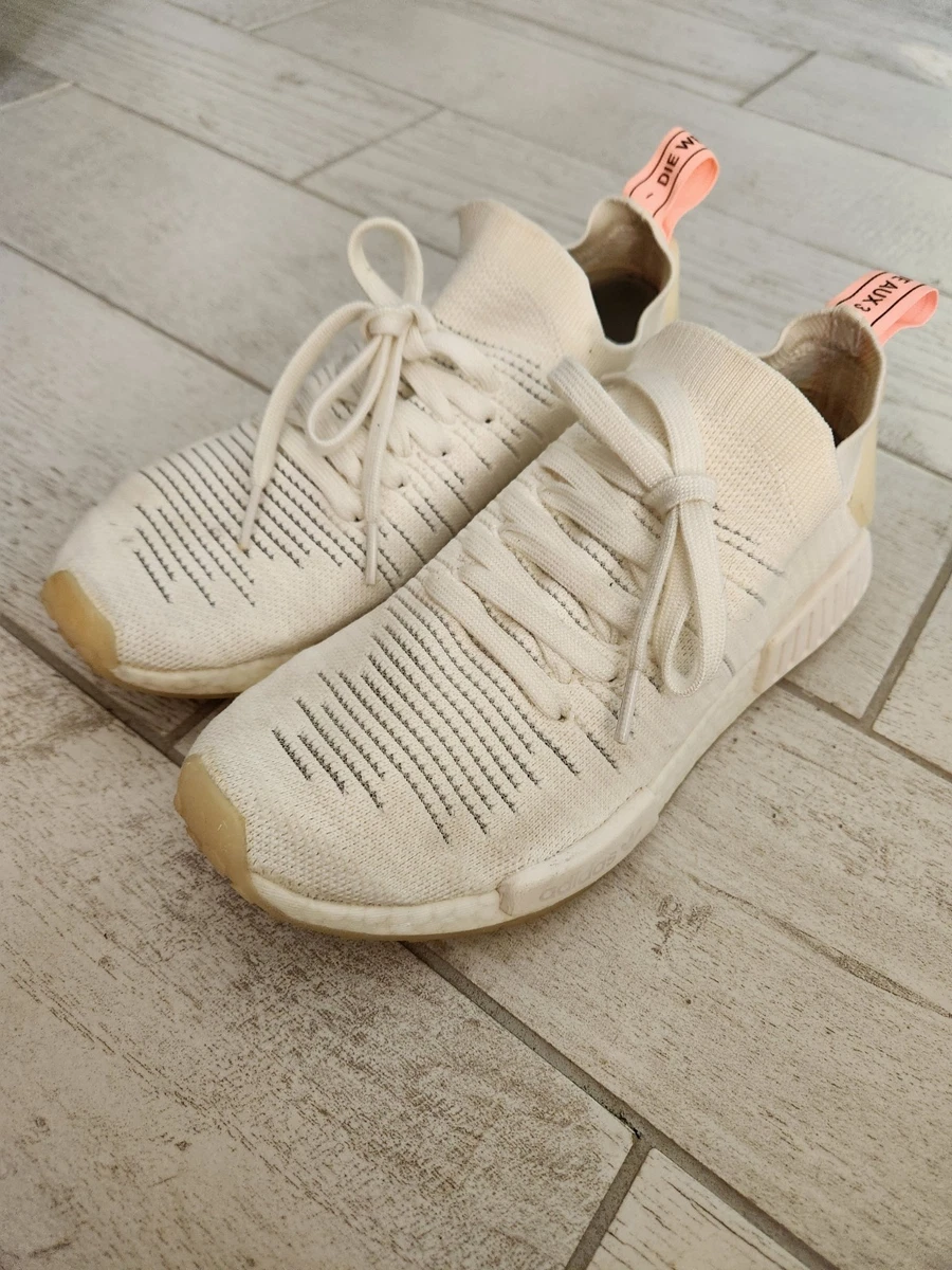 adidas gazelle silver green womens adidas Nmd R1 Cloud White Acid Red (Women's) main image 0