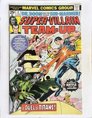 Super-Villain Team-Up #4 * VF 8.0 * Free shipping on 2 or more items!