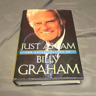 Just As I Am: Billy Graham Autobiography Hardcover w/ Dust Jacket