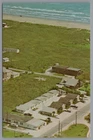 Postcard Aerial Sanders Rock Cottages Port Aransas Texas TX