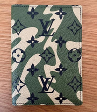 Louis Vuitton Takashi Murakami Monogramouflage Passport Holder Vintage 2008