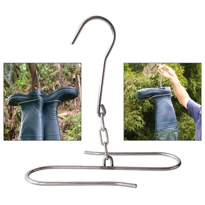 Fishing Wader Boot Hanger Storage Space Saving Hanging Bracket Drain Hanger for