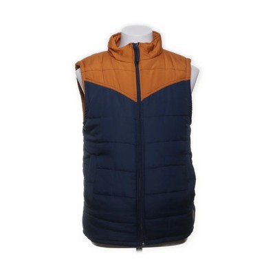 Identic Man, Outdoor Weste, Herren, Größe: S, Blau/Orange, Polyester #nyW
