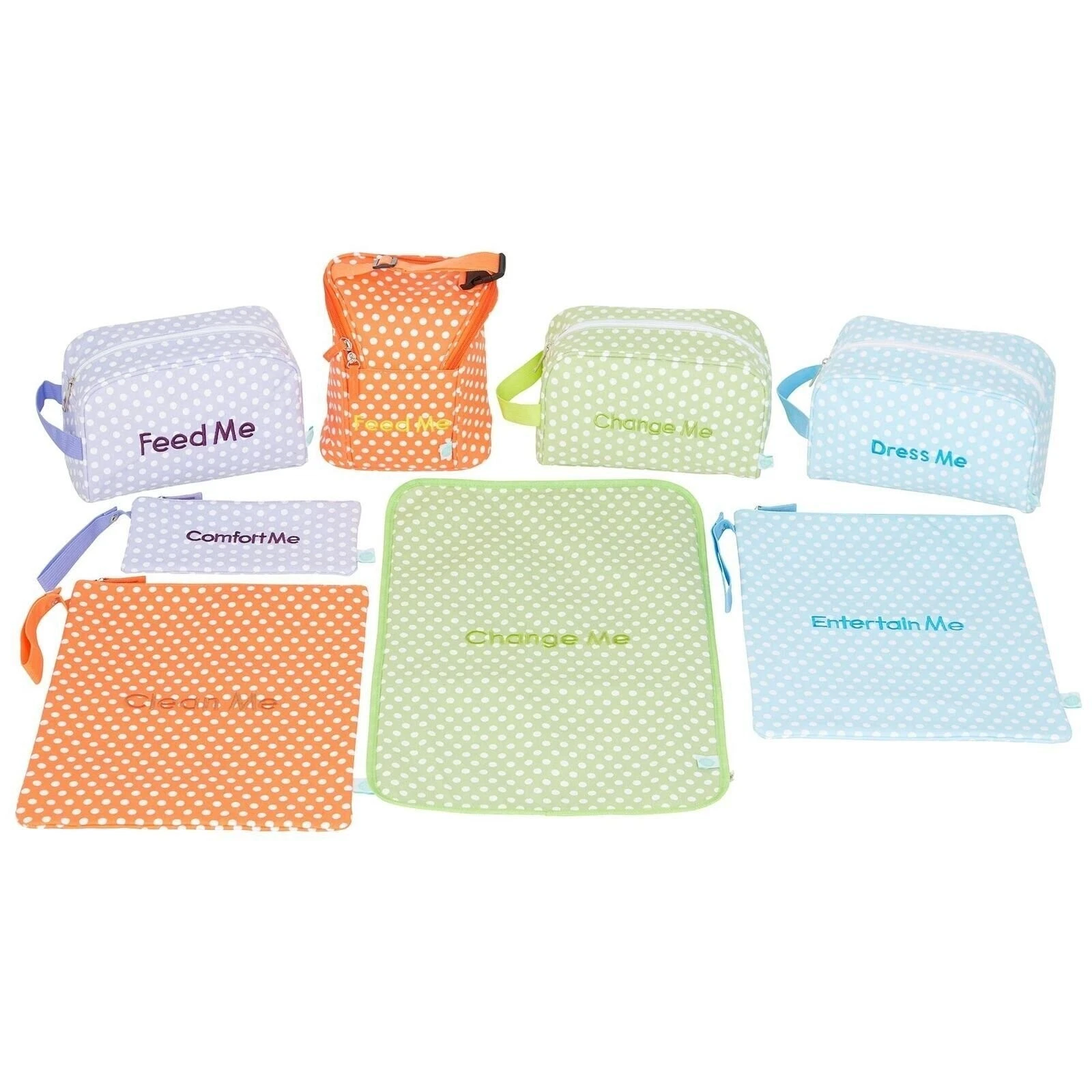 Easy Baby - Supplies Organizer Pouches Changing Pad Packing Cube - Laguna Beach