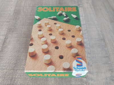 SOLITAIRE Schmidt Spiele Solitair Holz Spielbrett 6263090 Vollständig