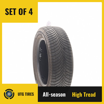 Set of (4) Used 225/60R18 Michelin CrossClimate 2 104H - 9-9.5/32