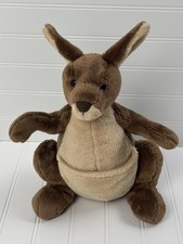 GUND Plush Brown Kangaroo Jirra 031074 Stuffed Lovey Toy - No joey baby