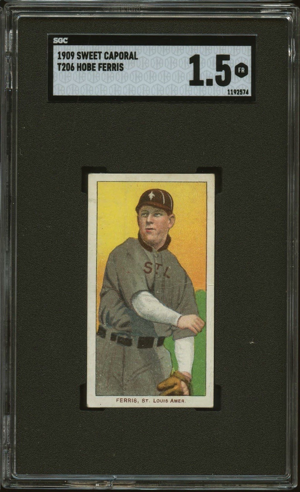 1909-11 T206 Hobe Ferris SGC 1.5 *Centered*