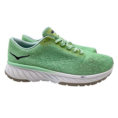 Hoka One One Cavu 2 Running Shoes Womens 9.5 Green PROFLY Sneakers