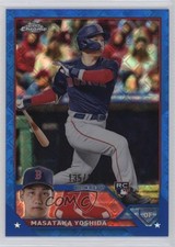2023 Topps Chrome Logofractor Edition Blue Refractor /150 Masataka Yoshida 19fs