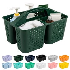 Portable Shower Caddy, Caddy Organizer with Handle, Plastic Shower Basket Hol...