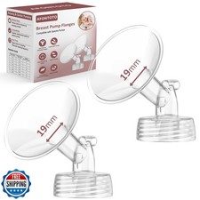 19mm Flanges for Spectra S1 S2 9 Plus Synergy Gold Breast Pump - 2pc Set