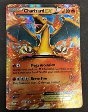 2014 Pokémon TCG Charizard EX XY Black Star Promos XY17 Holo Promo - MP