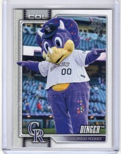 DINGER 2026 Topps Celebration MASCOT #M-4 - ROCKIES