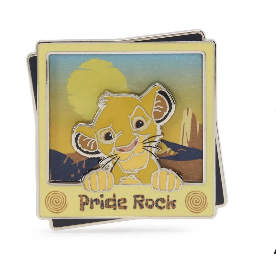Simba Pin/Pride Rock - The Lion King - Disney Destinations April LE2000