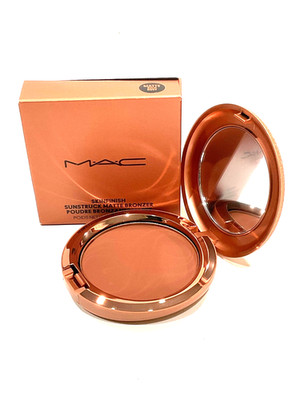MAC Skinfinish Sunstruck  Bronzer Matte Rich Rosy 0.28oz  New Free Ship