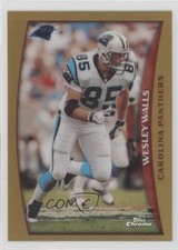 1998 Topps Chrome Refractor Wesley Walls #90 13ys