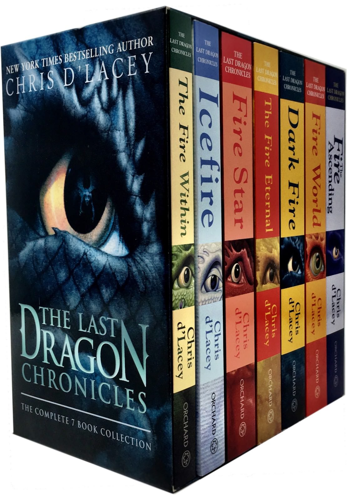 The Last Dragon Chronicles Collection By Chris d'Lacey 7 Books Set