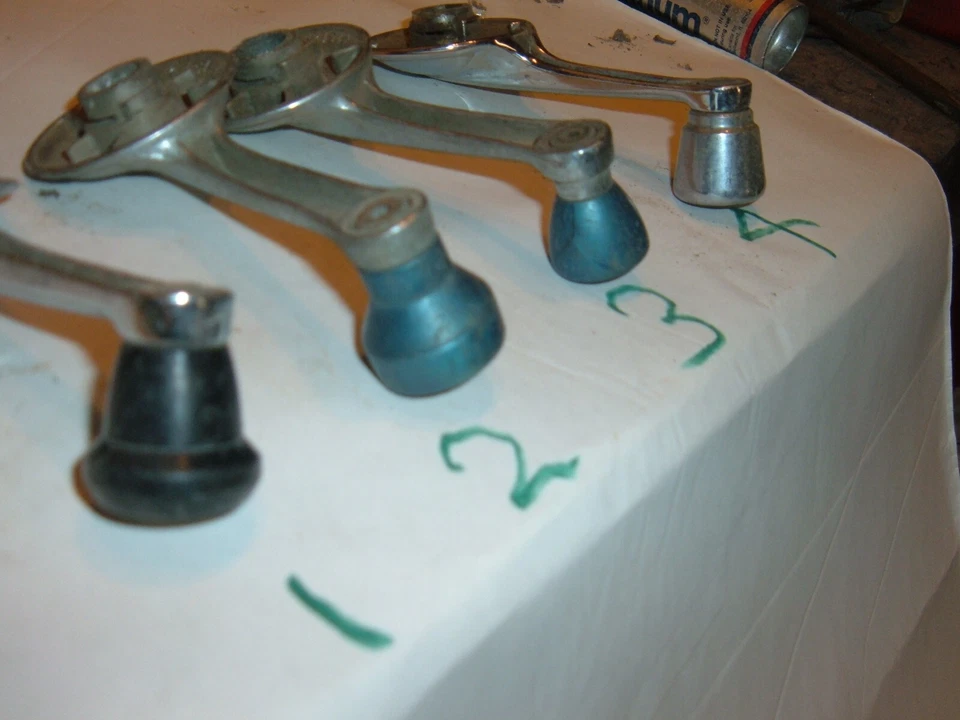 ОДИН (1) КОНЕЦ 1950-Х ИЛИ НАЧАЛО 60-Х OLDSMOBILE PONTIAC BUICK GM РУКОЯТКА ОКНА - Изображение 4 из 4