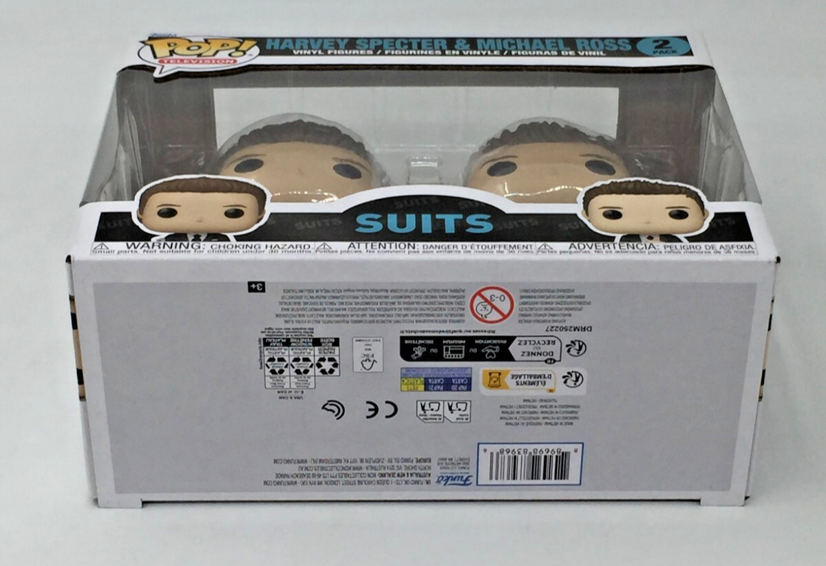 Funko Pop! Television Suits Harvey Specter & Michael Ross 2 pack