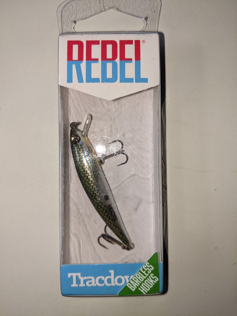 Señuelo Rebel Tracdown Ghost Minnow Pesca 10 Grs 10 Cms | Cuotas sin interés