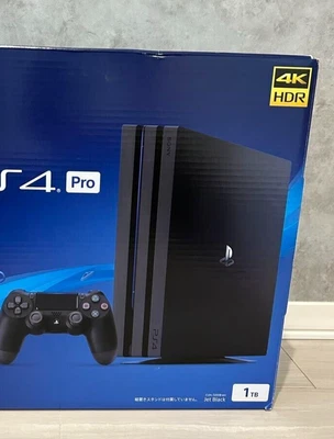 SONY PlayStation 4 Pro 1TB Black CUH-7200BB01 Console Japan HDMI 