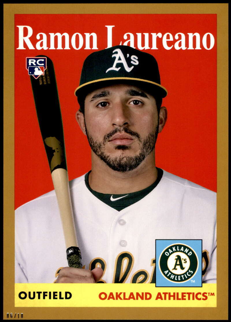 Ramon Laureano 2019 Topps Archives 5x7 Gold #31 RC /10 Athletics