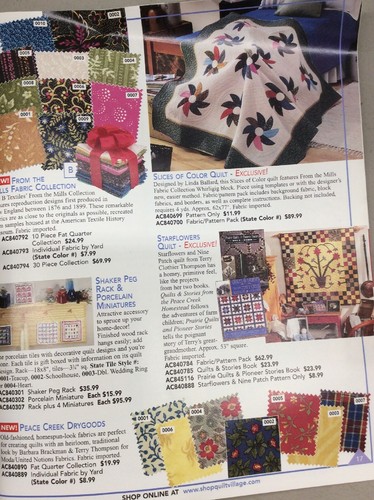 Better Home And Garden Quilting Vintage Magazine Spring Catalog Classic Quilt - Picture 5 of 6