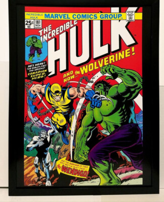 MARVEL COMIC COVERS 5 POSTER SET AVENGERS 1 HULK 181 XMEN GS 1