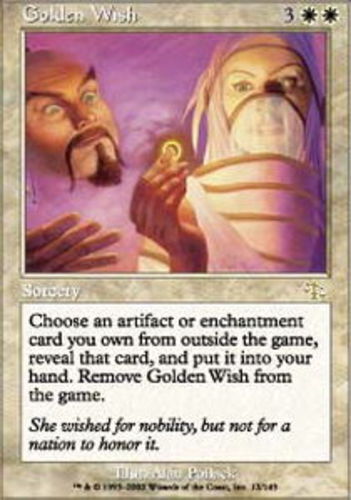 wish card mtg Wish
