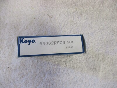 Koyo 63082RSC3 Single Row Ball Bearing for sale online | eBay 