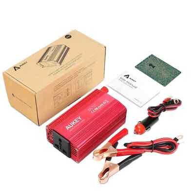 Aukey 300W Wechselrichter Auto DC 12V auf 230V PA-V12 NEU
