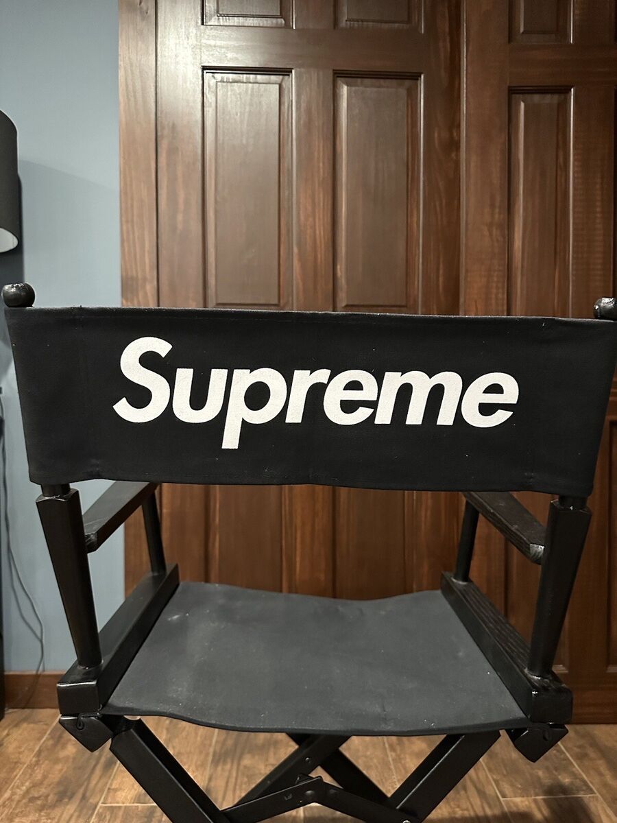 Supreme Director's Chair (Black) | eBay Supreme Director's Chair (Black) | eBay