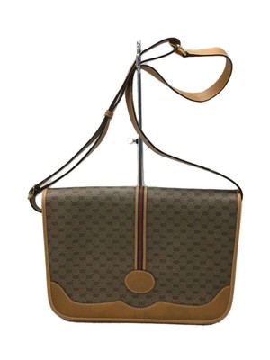 Sac Bandoulière Ancien Sac Gucci Sac Bandoulière GUCCI Marron PVC
