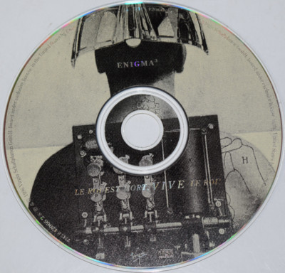 Enigma 3: Le Roi Est Mort, Vive Le Roi! - Audio CD By Enigma Disc Only