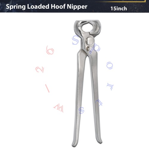 Hoof Nippers Spring Loaded Farrier Tools Horse Hoof 10 15" - Hoof Care - Picture 7 of 7
