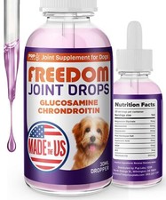 Pup Labs Freedom Joint Drops - Dog Joint Support Supplement, 30 ml Dropper