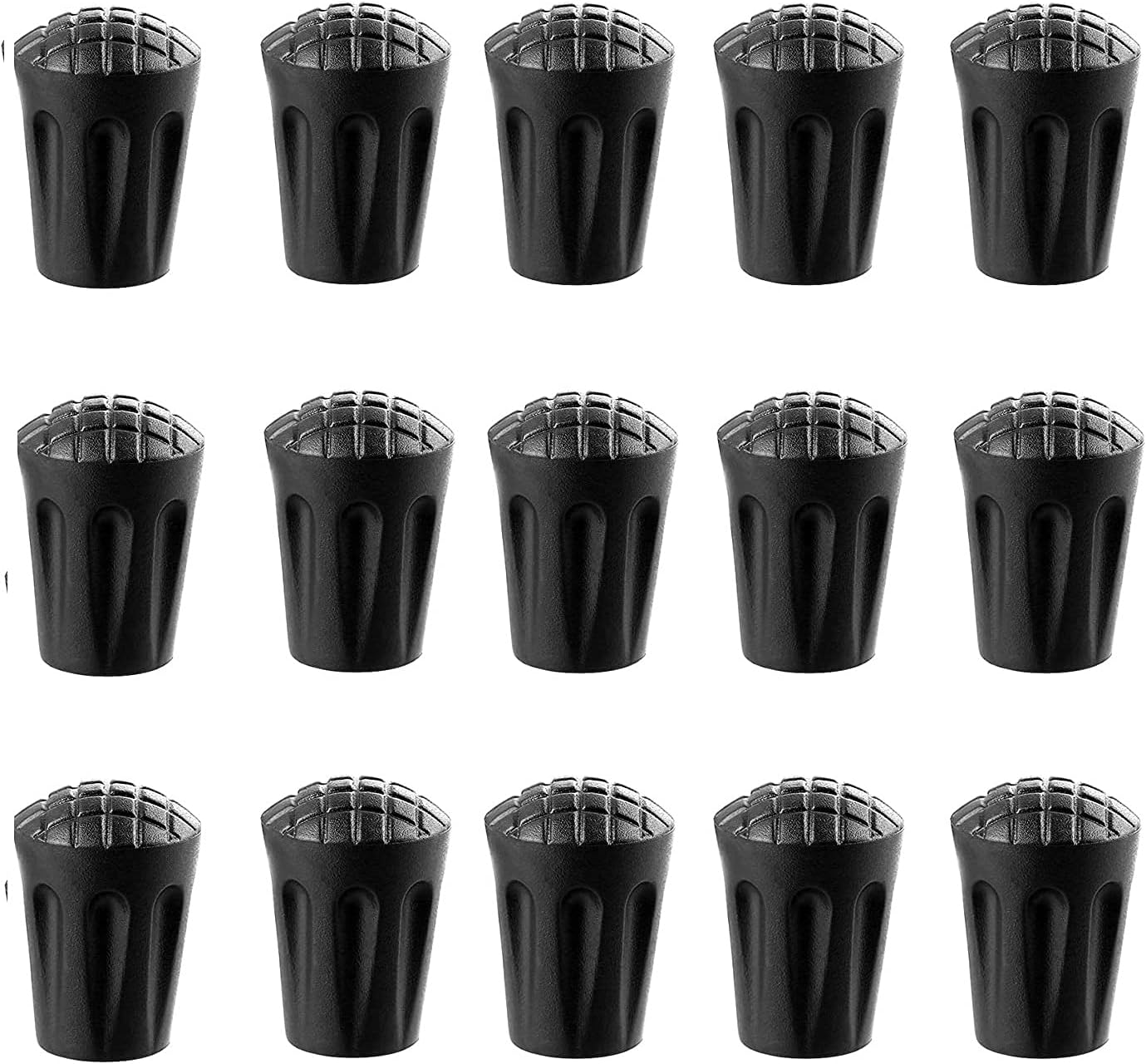 Trekking Poles Walking Poles Tips Protectors, Hiking Poles Rubber Tips for Hikin