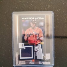 2024 Topps Museum Collection Jose Abreu #MMR-JAB /99 Patch Houston Astros 