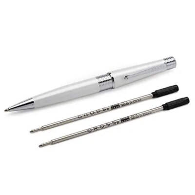 Cross Beverly Pearlescent White Lacquer Ballpoint Pen Including