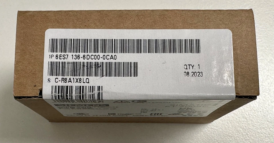 iemens 6ES7136-6DC00-0CA0 SIMATIC DP Elektronikmodul ET 200SP F-DQ8x24VDC/0.5A - Bild 3 von 3