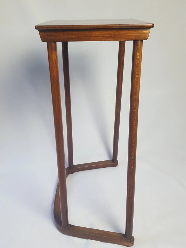 Antique Jacob & Josef Kohn Josef Hoffmann Wiener Werkstatte Small Nest Table - Image 4 of 4