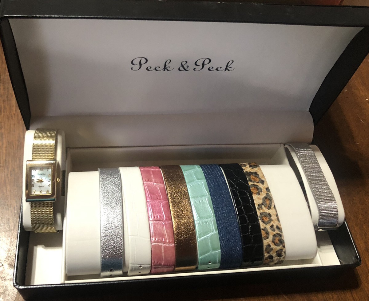 Peck And Peck Ladies Watches Interchangeable Bands NWOT 10  display picture 2