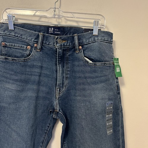 Gap For Good Herrenjeans gerades Bein blau 31 x 32 neu mit Etikett klassisch - Bild 2 von 7