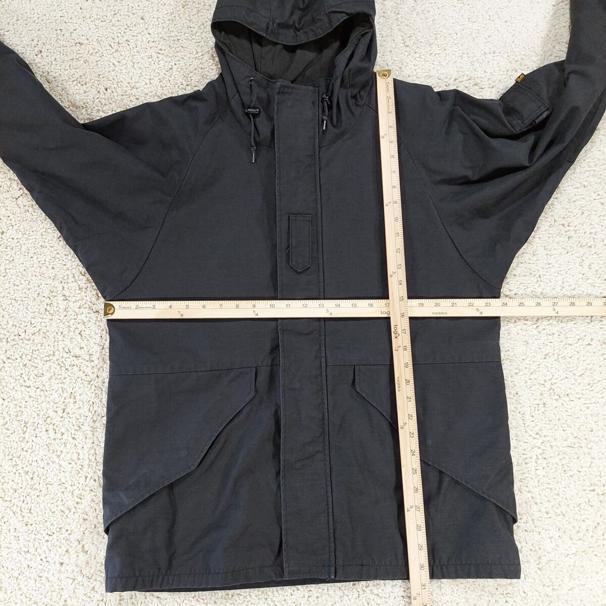 ALPHA Cold Weather Parka US ARMY L ブラック Alpha Industries Mens Military Cold Weather Parka Jacket