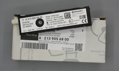 ANTENNE ONDERDELEN Mercedes-Benz C Estate (S205) 2020 A2139056800 
