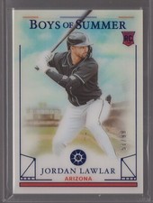 2024 Boys Of Summer Jordan Lawlar RC BLUE Parallel ARIZONA DIAMONDBACKS #/99