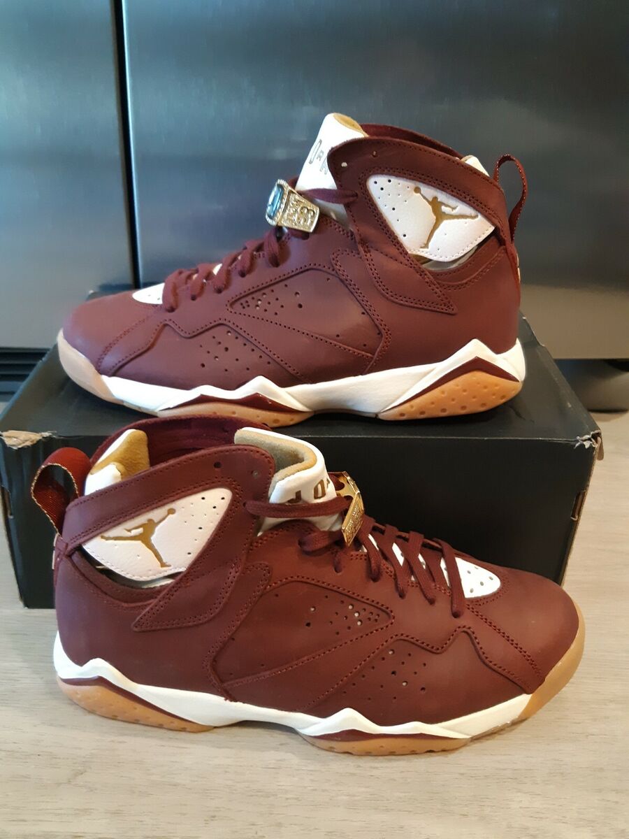 Nike Air Jordan 7 VII Retro C&C Championship Pack Cigar SZ 8 Nike Air Jordan 7 VII Retro C&C Championship Pack Cigar SZ 8